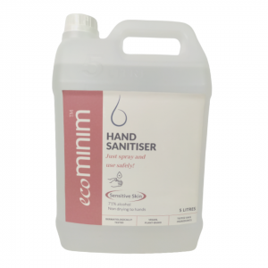 Eco Friendly Plant-Based Eczema Friendly Hand Sanitiser Suitable for Sensitive Skin | Ecominim