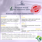 Eco Friendly Plant-Based Eczema Friendly Floor Cleaner Suitable for Sensitive Skin | Ecominim