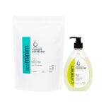 [Bundle Pack] Powder Detergent (1kg) + Dish Wash Liquid Lemon Bergamot (480ml)