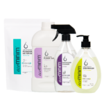 [Bundle Pack] Plant Based Powder Detergent Minth Fresh (1L) + Floor Cleaner Oceanic Breeze (1L) + Bathroom Cleaner Lavender (500ml) + Dishwash Lemon Bergamot (480ml)