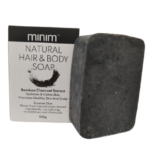 Plant Based Bamboo Charcoal Bar Soap - 100g