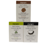 [BUNDLE PACK] Plant Based Bar Soap - Citronella, Bamboo Charcoal, Wood Vinegar 100g (3PCS)